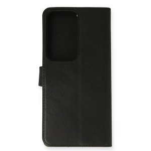 Hubrendy Bez Samsung Galaxy S20 Ultra Trend S Plus Kapaklı Kılıf - Siyah