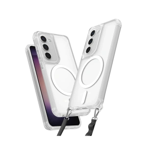 Hubrendy Bez Samsung Galaxy S23 Plus Kılıf Enka Magsafe Silikon Kılıf - Şeffaf