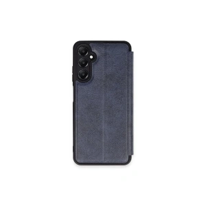 Hubrendy Bez Samsung Galaxy S24 FE Kılıf Flip Cover - Lacivert