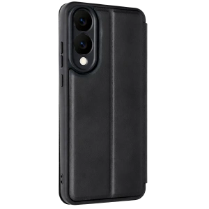 Hubrendy Bez Samsung Galaxy S25 Edge Flip Cover - Siyah