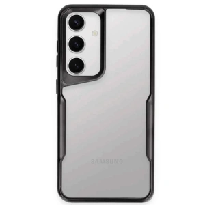 Hubrendy Bez Samsung Galaxy S25 Kılıf Boyi Silikon Kapak - Siyah