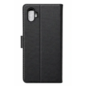Hubrendy Bez Samsung Galaxy XCover 6 Pro Trend S Plus Kapaklı Kılıf - Siyah