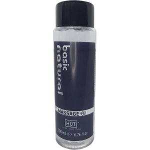 Hubrendy Bez Hintohu Hot Basic Natural Massage Oil 200ML Aromalı Masaj Yağı