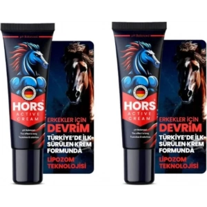 Hubrendy Bez Hors Active Cream Erkekler İçin Krem 50 ml - 2 Adet