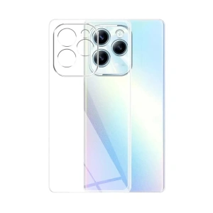 Hubrendy Bez İnfinix Hot 40i Kılıf Lüx Şeffaf Silikon