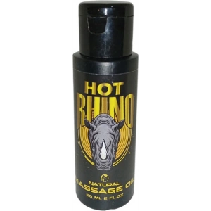 Hubrendy Bez Hot Rhino 3 Adet Bay Bayan Masaj Yağı 60 ml