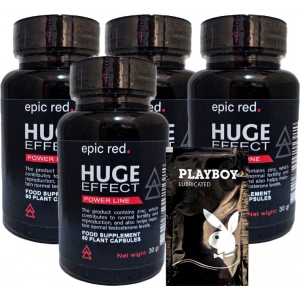 Hubrendy Bez Huge Effect Erkeklere Özel 60lı x 4 Adet x + Jel
