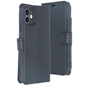 Hubrendy Bez Apple iPhone 11 Kılıf Trend S Plus Kapaklı Kılıf - Siyah