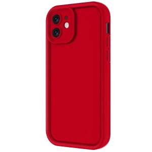 Hubrendy Bez Apple iPhone 11 Kılıf Viera Silikon - Kırmızı