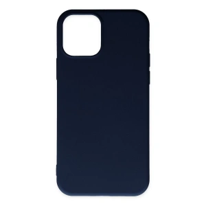 Hubrendy Bez Apple iPhone 11 Pro Max Kılıf Nano içi Kadife Silikon - Lacivert