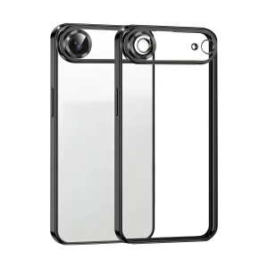 Hubrendy Bez Apple iPhone 17 Air Lensli Silikon - Siyah