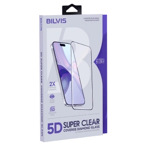 Hubrendy Bez Apple iPhone 17 Bilvis 5D Super Clear Diamond Cam Ekran Koruyucu