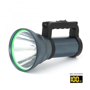 Hubrendy Kargo 200w Güçlü Şarjlı El Feneri Projektör  Wt-411