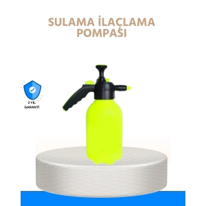 Hubrendy Kargo 2l Bahçe Ve Araç Temizlik Pompası Bakır Uçlu Basınçlı Sprey