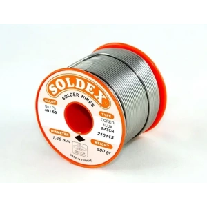 Hubrendy Kargo 40-60 Lehim Teli 500 Gr 1.6 Mm- Sn:40 / Pb:60