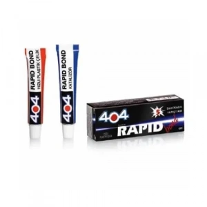Hubrendy Kargo 404 Plastik Çelik Rapid Bond Hızlı Yapıştırıcı 16gr - Şeffaf