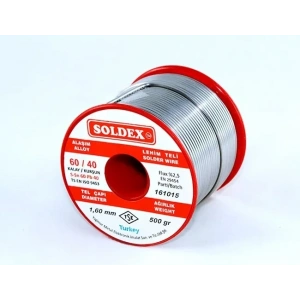 Hubrendy Kargo 60-40 Lehim Teli 500 Gr 1 Mm - Sn:60 / Pb:40