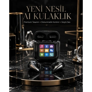 Hubrendy Kargo Aı Bluetooth Kulaklık Akıllı Dokunmatik Kontrol Özellikli