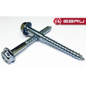 Hubrendy Kargo Altıköşe Başlı Flanşlı Trifon Vida 10x100 - 100 Adet