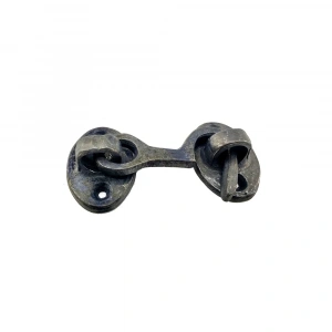 Hubrendy Kargo Antika Tarz Dekoratif Pirinç  Çengeli - 5cm, Oksit
