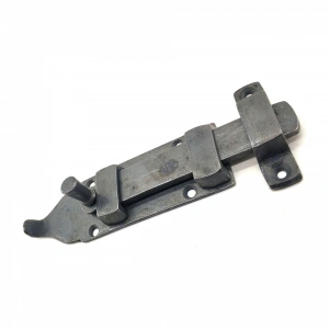 Hubrendy Kargo Antika Tarz Dekoratif Pirinç Yassı Kapı Sürgüsü - 35x145 Mm, Oksit