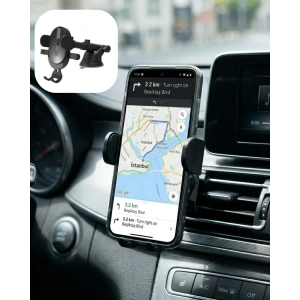 Hubrendy Kargo Araç Konsol Telefon Tutucu Ayarlanabilir Telefon Standı