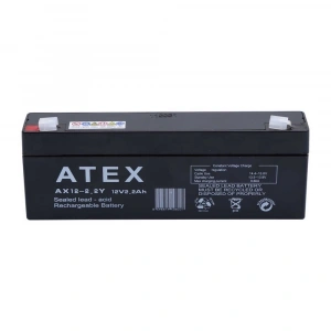 Hubrendy Kargo Atex Ax12-2.2 12v 2.2ah Yatay Akü