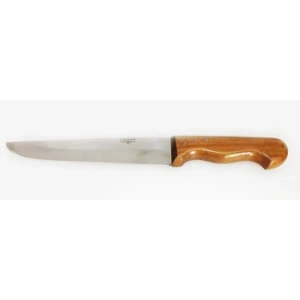 Hubrendy Kargo Bursa Kalın Küt Kasap Bıçağı No:4, 20 Cm - Ahşap Sap
