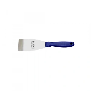 Hubrendy Kargo Bursa Paslanmaz Gıda Spatulası No:4, 10 Cm - Plastik Sap
