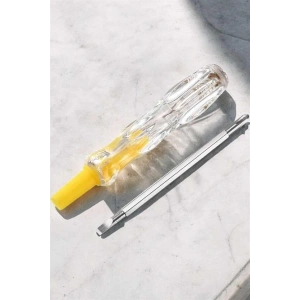 Hubrendy Kargo Çift Taraflı Elektrik Kontrol Kalemi Şeffaf Tornavida