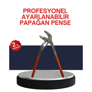 Hubrendy Kargo Dayanıklı Çelik Papağan Pense Ergonomik Yalıtımlı Sap