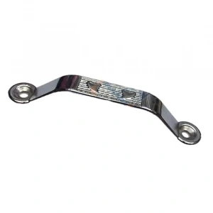 Hubrendy Kargo Dekoratif Zamak Kulp Dıştan - 64mm, Nikel, 100 Adet
