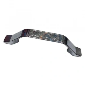 Hubrendy Kargo Dekoratif Zamak Kulp İçten - 64mm, Nikel, 100 Adet