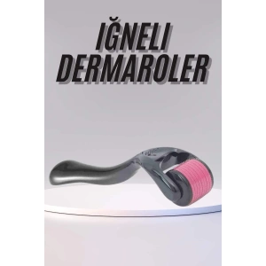 Hubrendy Kargo Derma Roller Titanyum Uçlu 540 Iğneli 1 Mm Iğne