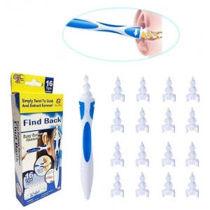 Hubrendy Kargo Find Back Pratik Kulak Temizleme Aparatı Silikon Kit Ear Claning