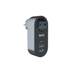 Hubrendy Kargo Ftr-07 2xusb 1xtypec Termal Akım Korumalı Isıya Dayanıklı Tekli Priz