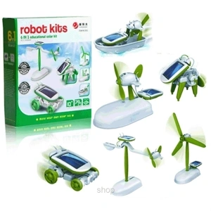 Hubrendy Kargo Güneş Enerjili Robot Oluşturma Seti (6 İn 1)