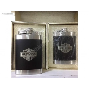 Hubrendy Kargo Harley Davidson Matara 8 Oz (240 Ml) İçecek Matarası