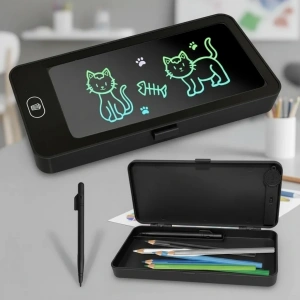 Hubrendy Kargo Lcd Dokunmatik Ekranlı Kalemlik Siyah Renk