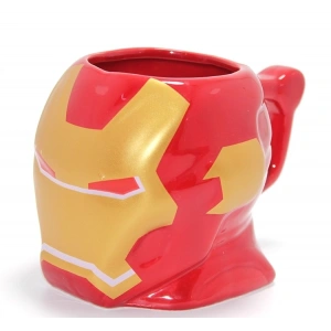 Hubrendy Kargo Marvel Iron Man 3d Kabartmalı Kask Tasarımlı Kupa Bardak Alk4541
