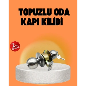 Hubrendy Kargo Mat Renk Topuzlu Kapı Kilidi – Giriş Tipi
