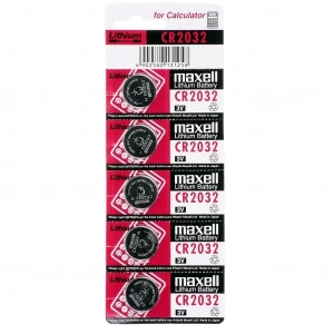 Hubrendy Kargo Maxell Cr2032 3v Lityum Düğme Pil 5li Paket