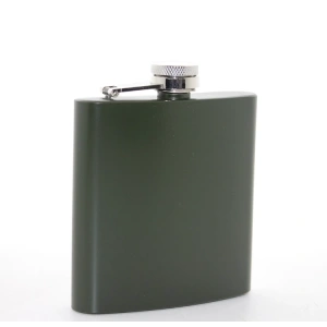 Hubrendy Kargo Paslanmaz Çelik Tekli 6 Oz Matara Alk2665