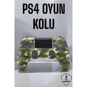 Hubrendy Kargo Ps4 Oyun Kolu Kamuflaj Desenli Joystick