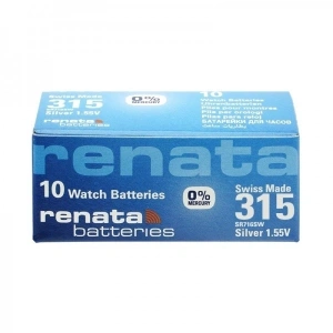 Hubrendy Kargo Renata 315 Sr716sw 1.55v Alkalin Saat Pili 10 Adet