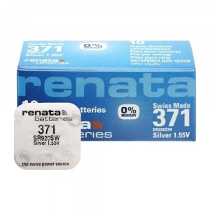 Hubrendy Kargo Renata 371 Sr920sw 1.55v Alkalin Saat Pili 10 Adet