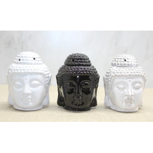 Hubrendy Kargo Seramik Buda Büstü Buhurdanlık Alk4447