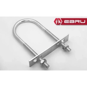 Hubrendy Kargo U Civata, Karşılık Demiri + Somunlu - M10x60 - 20 Set