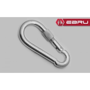Hubrendy Kargo Vidalı Karabina, Kanca, Çengel 8mm - 2 Adet
