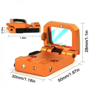 Hubrendy Kargo Vism Flipdot Reflex M2 Red Dot Sight - Katlanabilir 22mm Reflex Nişangâh